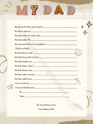 Fathers Day Gift Card